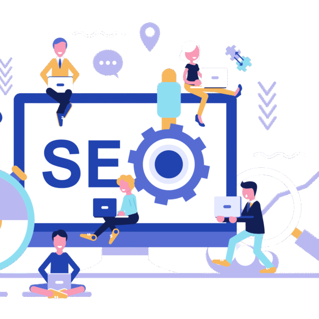 seo vector image